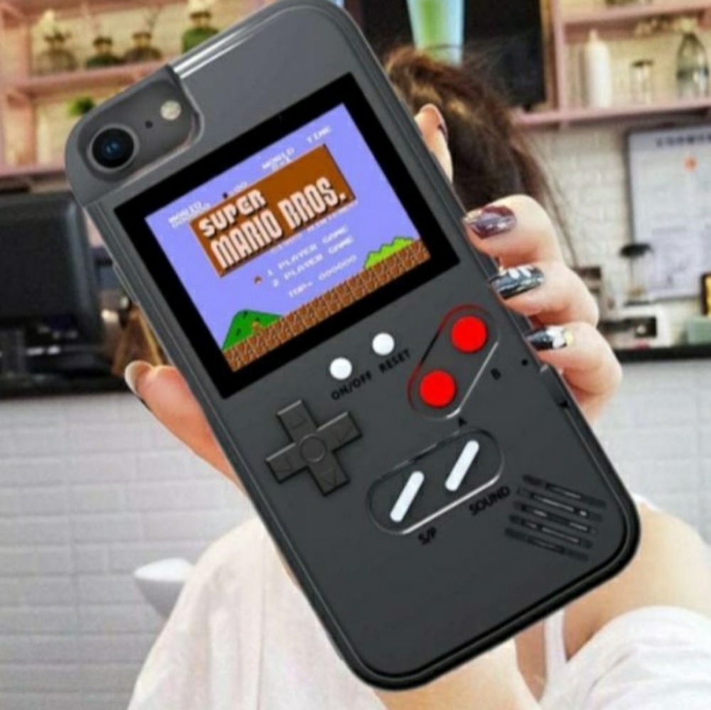 Retro gaming phone case